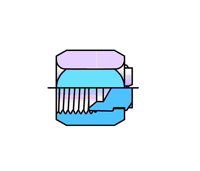 JIC 液压盖塞